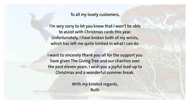 Farewell Letter